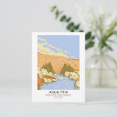 Agua Fria National Monument Badger Springs Canyon Briefkaart (Staand voorkant)