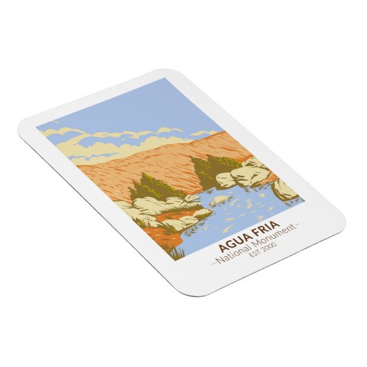 Agua Fria National Monument Badger Springs Canyon Magneet (Rechterzijde)