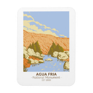 Agua Fria National Monument Badger Springs Canyon Magneet