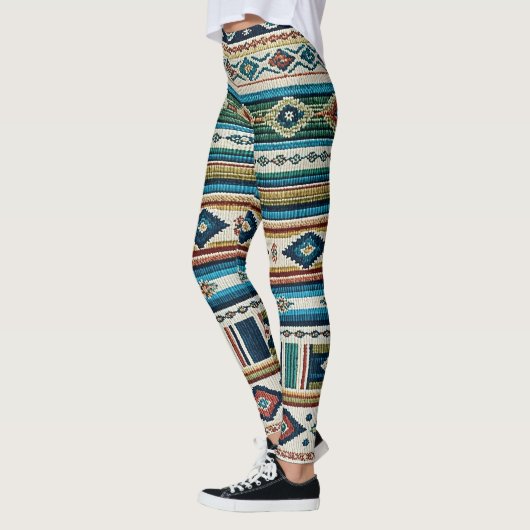 "AGUA" - OP MAAT GEDRUKTE LEGGINGS (Links)