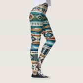 "AGUA" - OP MAAT GEDRUKTE LEGGINGS (Rechts)