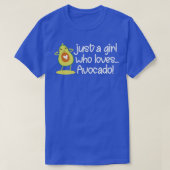 Aguacate Fruit is gewoon een meisje dat van Avocad T-shirt (Design voorkant)