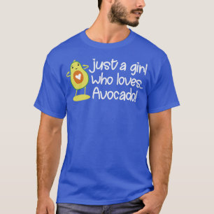 Aguacate Fruit is gewoon een meisje dat van Avocad T-shirt