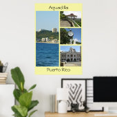 Aguadilla Puerto Rico I Poster (Thuiskantoor)
