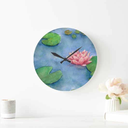 Aguarela Flôr de Lotús  Grote Klok (Huis)