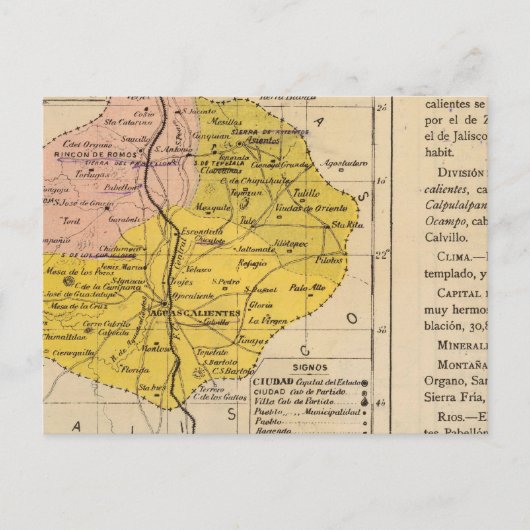 Aguascalientes, Mexico 2 Briefkaart (Voorkant)