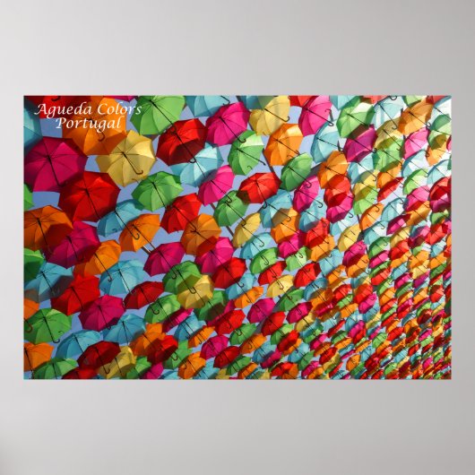 Agueda Colors, Portugal Poster (Voorkant)