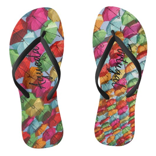 Agueda - Het echte Portugal Teenslippers (Voetbed)