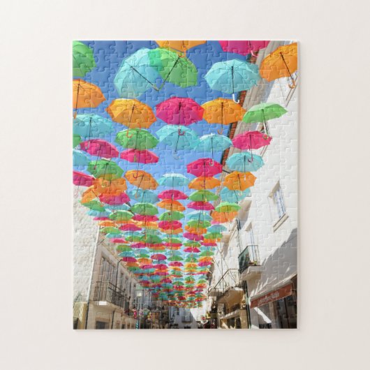 Agueda Umbrella Sky-Portugal Legpuzzel (Verticaal)