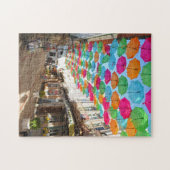 Agueda Umbrella Sky - The Real Portugal Legpuzzel (Horizontaal)