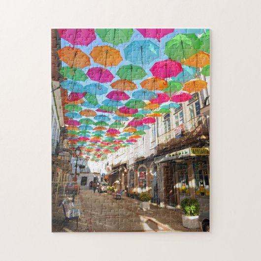 Agueda Umbrella Sky - The Real Portugal Legpuzzel (Verticaal)