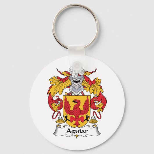 Aguiar Family Crest Sleutelhanger (Voorkant)