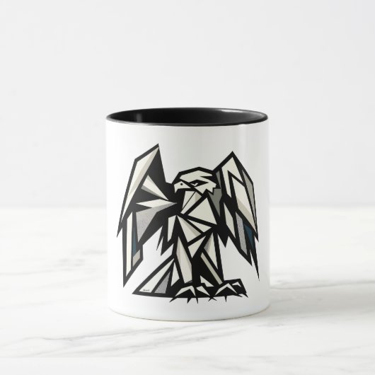 Águila cubista mok (Midden)