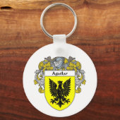 Aguilar-wapenschild (gemanteld) sleutelhanger (Voorkant)
