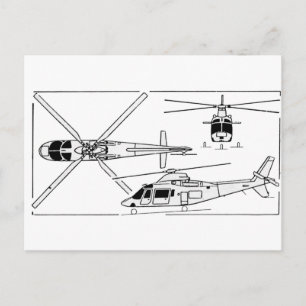 Agusta 109 briefkaart