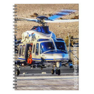 AgustaWestland AW139 Politiehelikopter Notitieboek