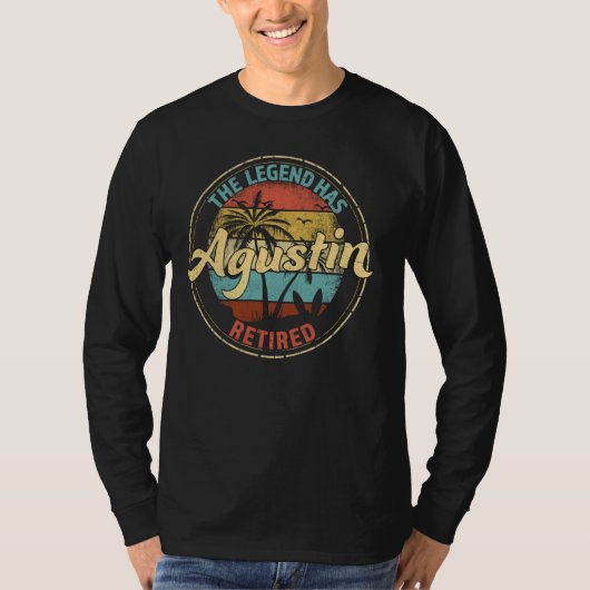 Agustin Legend gaat met pensioen T-shirt (Voorkant)