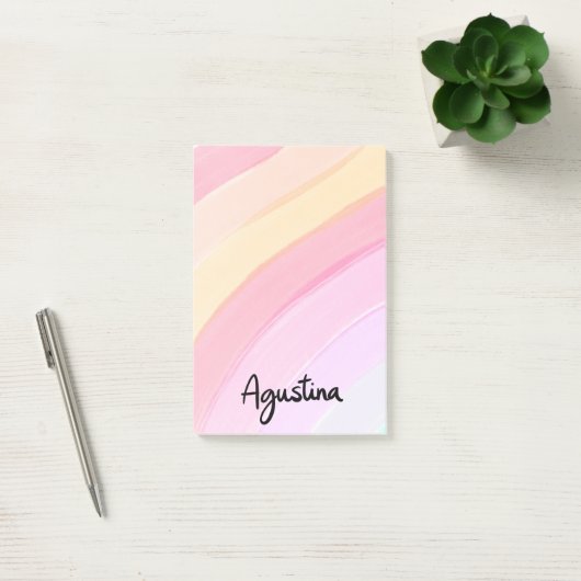 Agustina Arcoiris Rechthoekige Post-it Notes  (Kantoor)