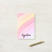 Agustina Arcoiris Rechthoekige Post-it Notes (Op bureau)