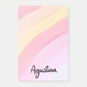 Agustina Arcoiris Rechthoekige Post-it Notes  (Voorkant)