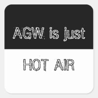 AGW is een Sticker voor warme lucht