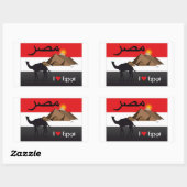 Ägypten - Egypt Aufkleber Rechthoekige Sticker (Vel)