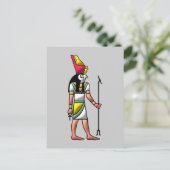 Ägypten Gott Horus egypte god Briefkaart (Staand voorkant)