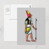 Ägypten Gott Horus egypte god Briefkaart (Voorkant / Achterkant)