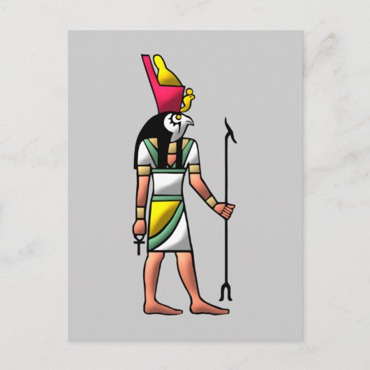 Ägypten Gott Horus egypte god Briefkaart (Voorkant)