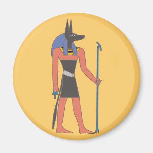 Ägypten Gottheit Anubis egypt deity Magneet (Voorkant)
