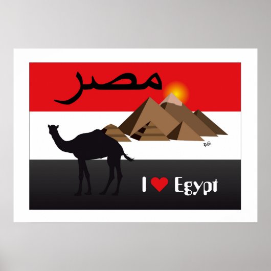 Ägypten - Poster Egypte (Voorkant)