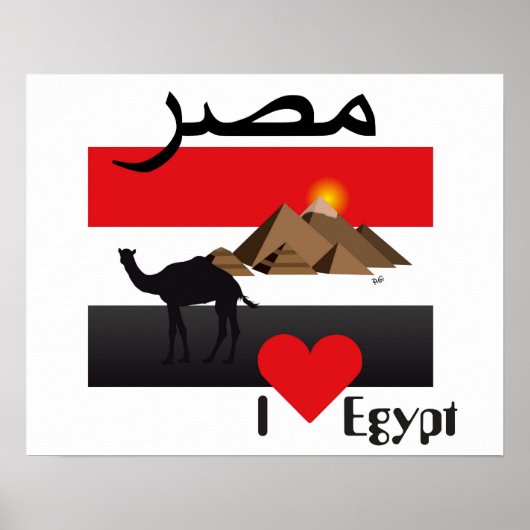Ägypten - Poster Egypte (Voorkant)
