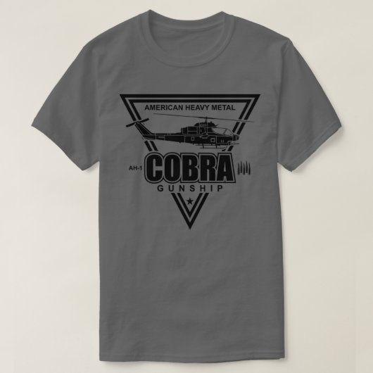 AH1 Cobra Gunship T-shirt (Design voorkant)