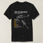 Ah1 Wildcat Helikopter T-shirt (Design voorkant)