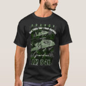 AH64 Apache Us Air Force attack-helikopter met T-shirt (Voorkant)