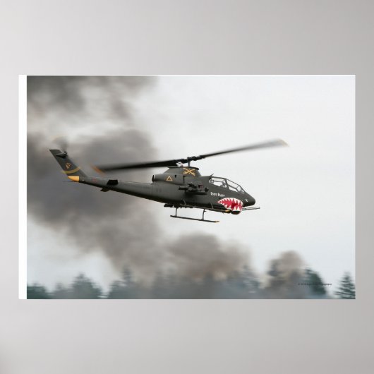 AH-1 Cobra - Attack Helicopter Poster (Voorkant)