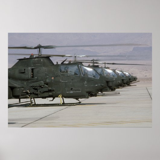 AH-1 Cobras Poster (Voorkant)