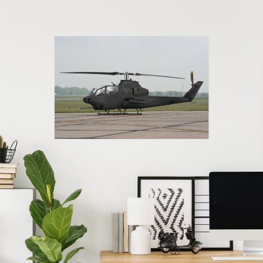 AH-1 Huey Cobra Poster (Thuiskantoor)