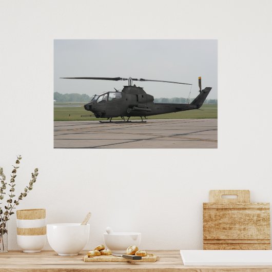 AH-1 Huey Cobra Poster (Keuken)