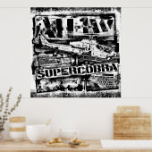 AH-1 SuperCobra Poster Poster (Keuken)