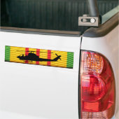 AH-1G Cobra op VSM-Bumpersticker van lintcellen Bumpersticker (Op Truck)