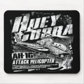 AH-1G HueyCobra Muismat Mousepad (Voorkant)
