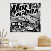 AH-1G HueyCobra Poster Poster (Keuken)