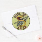 AH-1S COBRA TOW DECAL RONDE STICKER (Envelop)