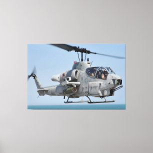 AH-1W SUPER COBRA 40x60 Canvas Afdruk