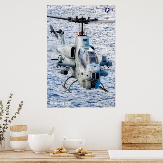 AH-1W SUPER COBRA POSTER (Keuken)