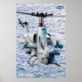 AH-1W SUPER COBRA POSTER (Voorkant)