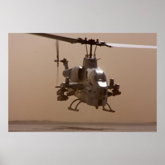 AH-1W Super Cobra Poster (Voorkant)