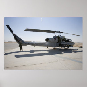 Ah-1W super Cobra Poster