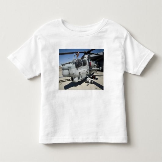 AH-1Z Super Cobra-aanvalshelikopter Kinder Shirts (Voorkant)
